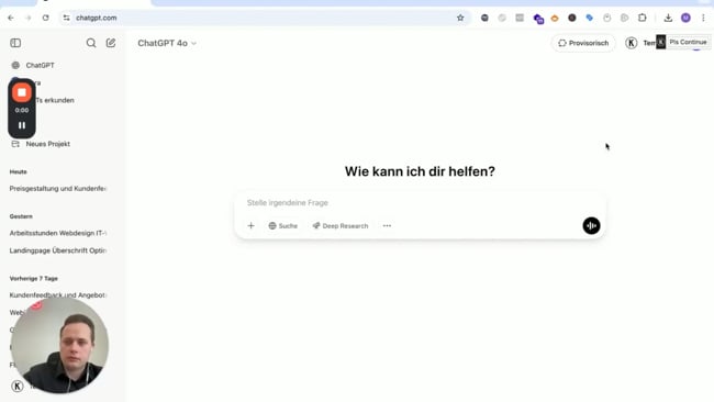 Videoanleitung - KI Assistent