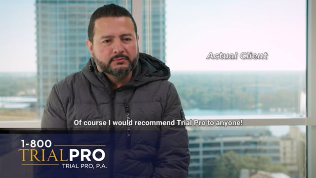 Fredy (in Spanish) $325,000 car accident