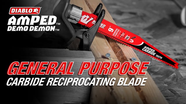 DS0909CGPA | Reciprocating Blades | General Purpose | AMPED™ Carbide