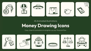 Animated Money Drawing, a Solid Icon by Vectors Market (Thumbnail 5 of 5)