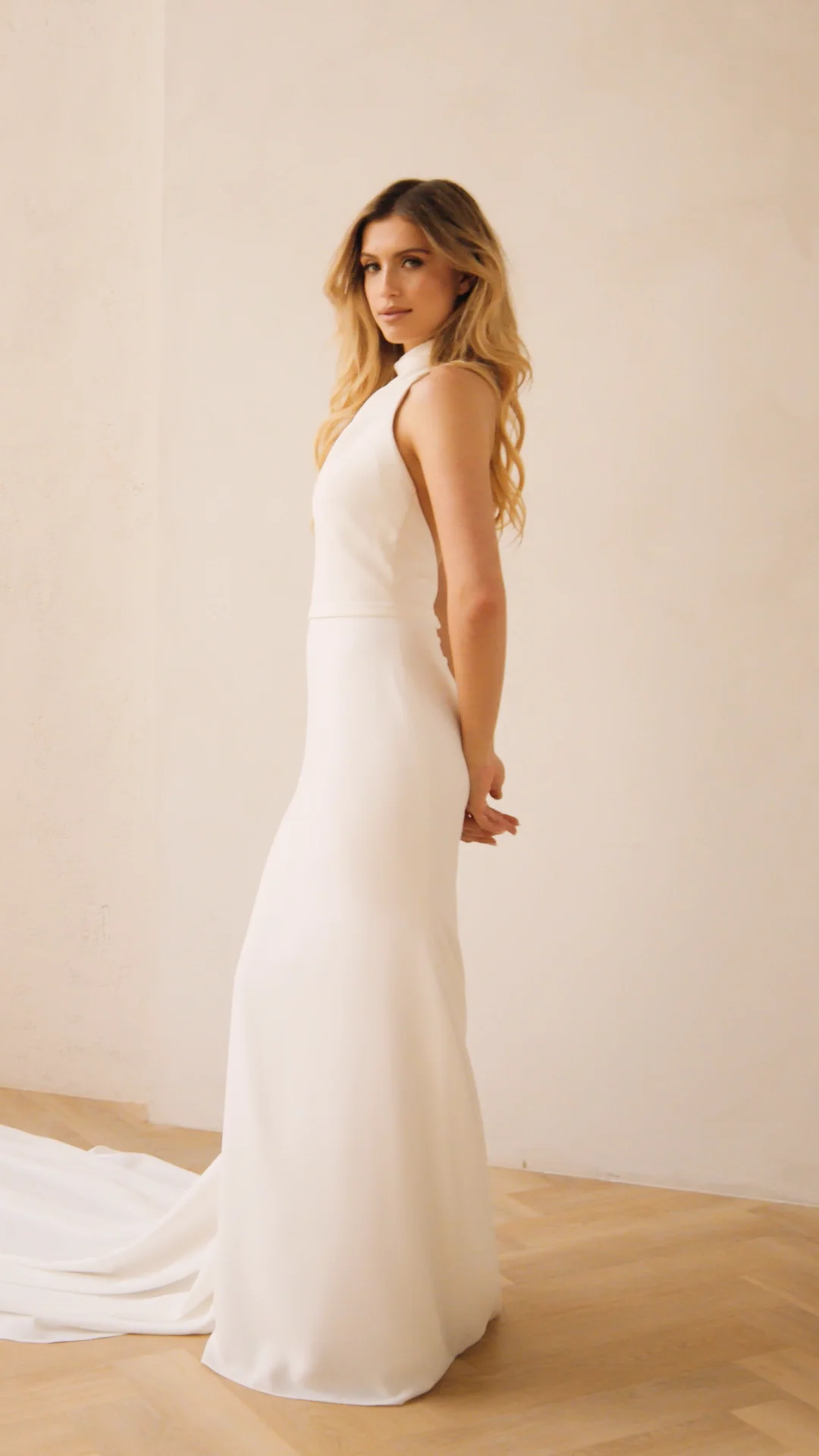 Style M2555 Fit and Flare Wedding Dress | Mikaella Bridal