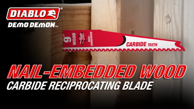 ディアブロ foil DIABLO 12 in. 5/7 TPI Demo Demon Carbide Reciprocating Saw
