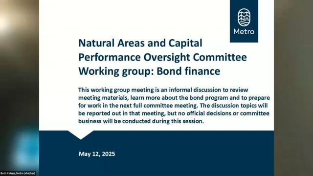 May 12, 2025 PN oversight committee finance working group meeting on Vimeo