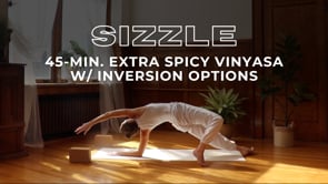 45-Min. Creative Vinyasa w/ Handstand, Forearm Stand + Wheel