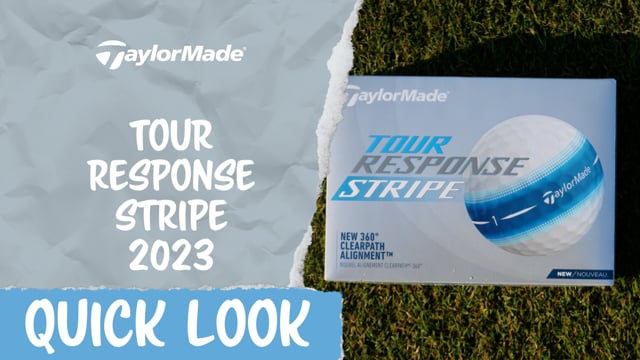 Quick Look | TaylorMade Tour Response Stripe Golf Balls 2023