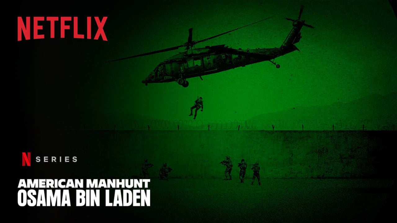 American Manhunt: Osama bin Laden Netflix trailer artwork