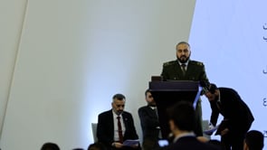 كلمة وزير الدفاع مرهف أبو قصرة خلال جلسة الإعلان عن التشكيلة الوزارية