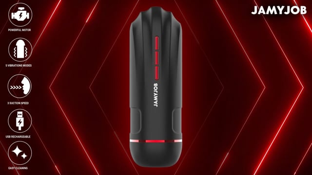 Masturbador Masculino com Sucção e Vibração Megabite