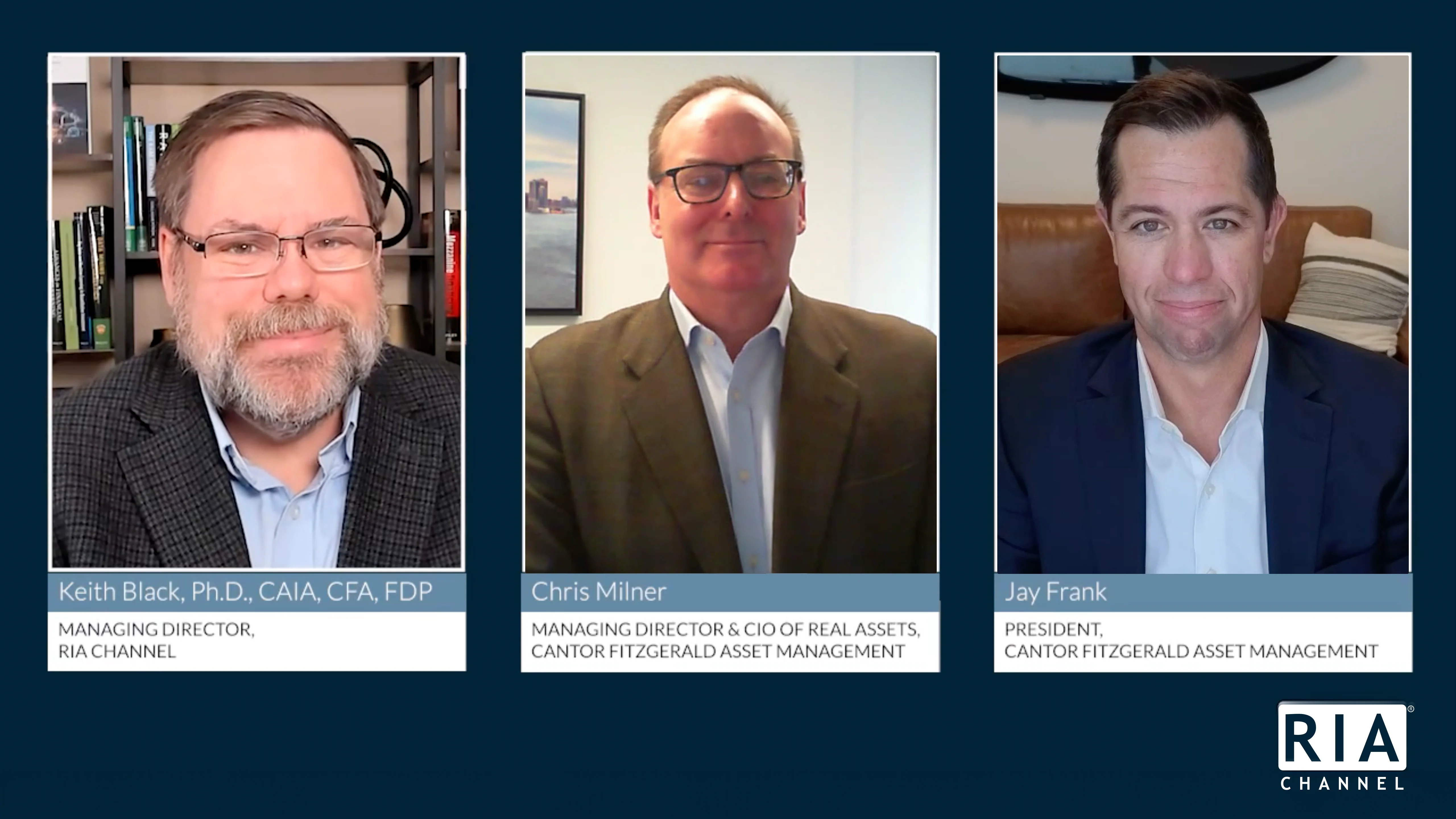 Cantor Fitzgerald Interview - Jay Frank & Chris Milner