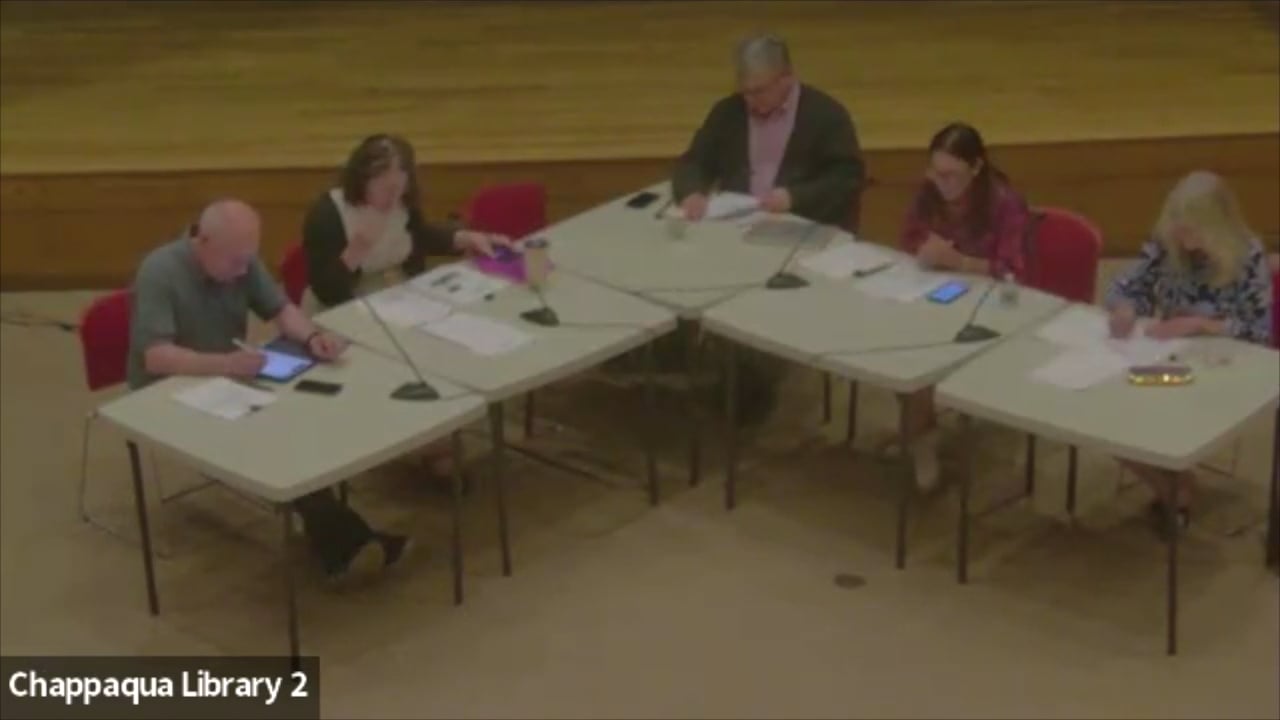 Chappauq Library Board of Trustees Meeting  5/19/25