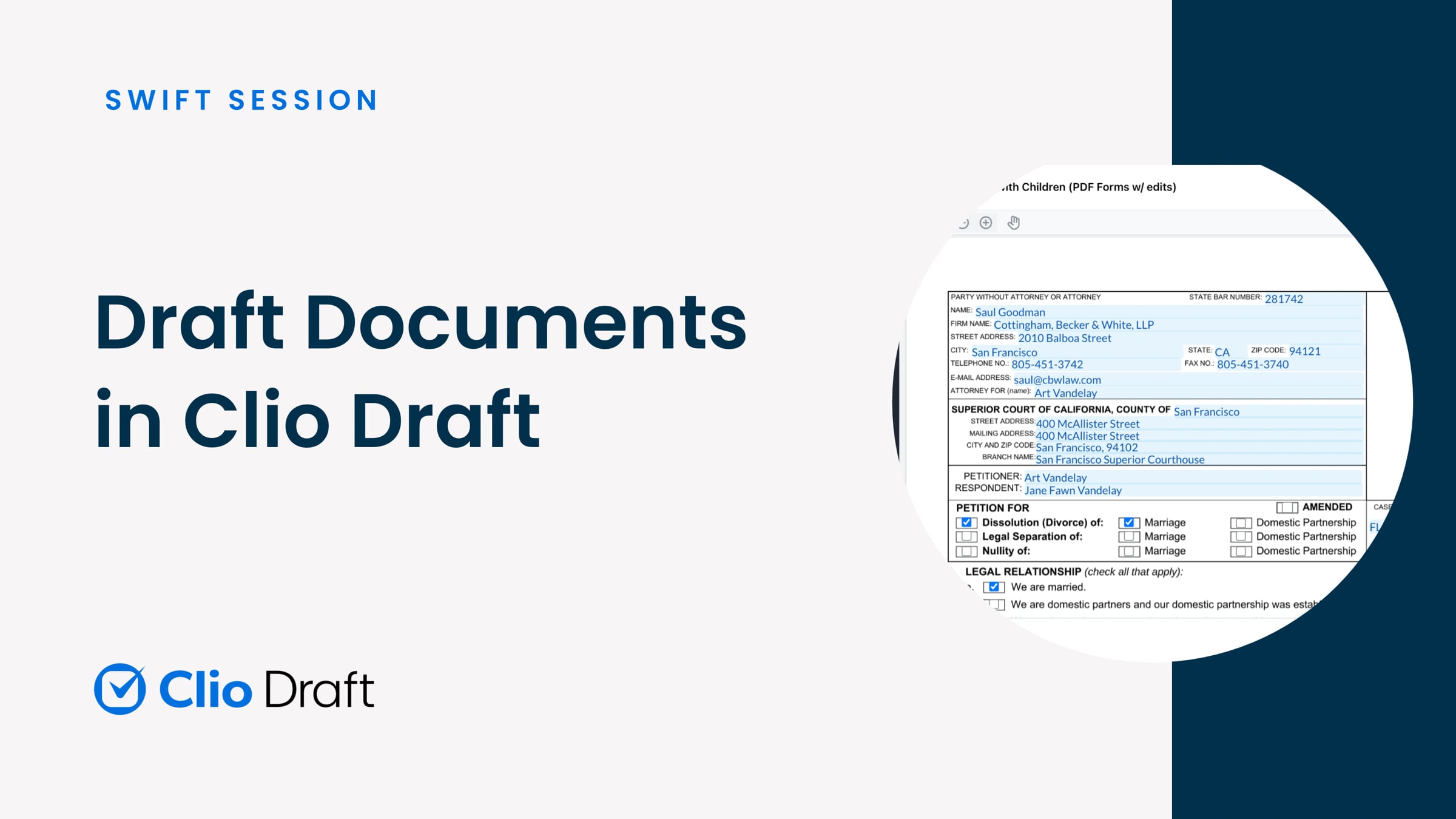 Draft Documents in Clio Draft | Videos & Movies on Vimeo