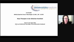 Neue Therapien in der Alzheimer-Krankheit