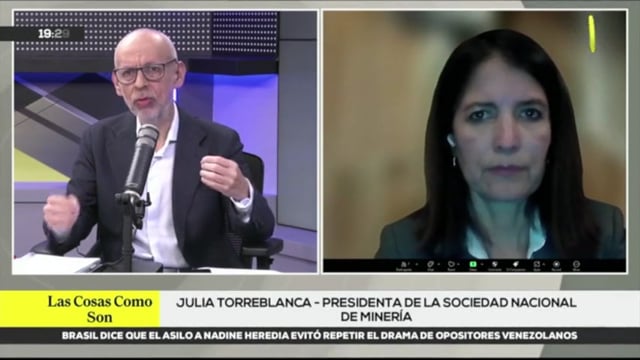 Entrevista a Julia Torreblanca en RPP TV Noticias