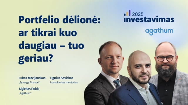 Portfelio dėlionė: ar tikrai kuo daugiau – tuo geriau?