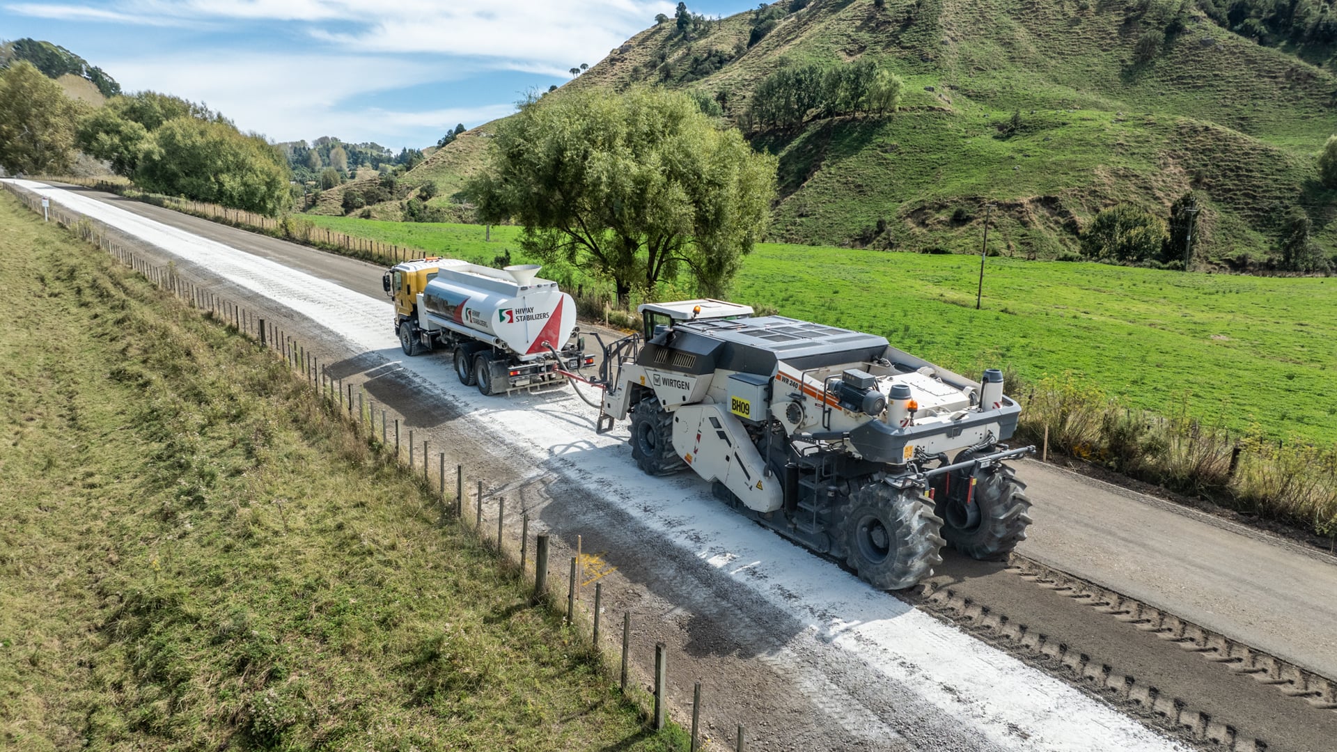 HiWay Stabilizers Matawai Road,  Rakauroa Project