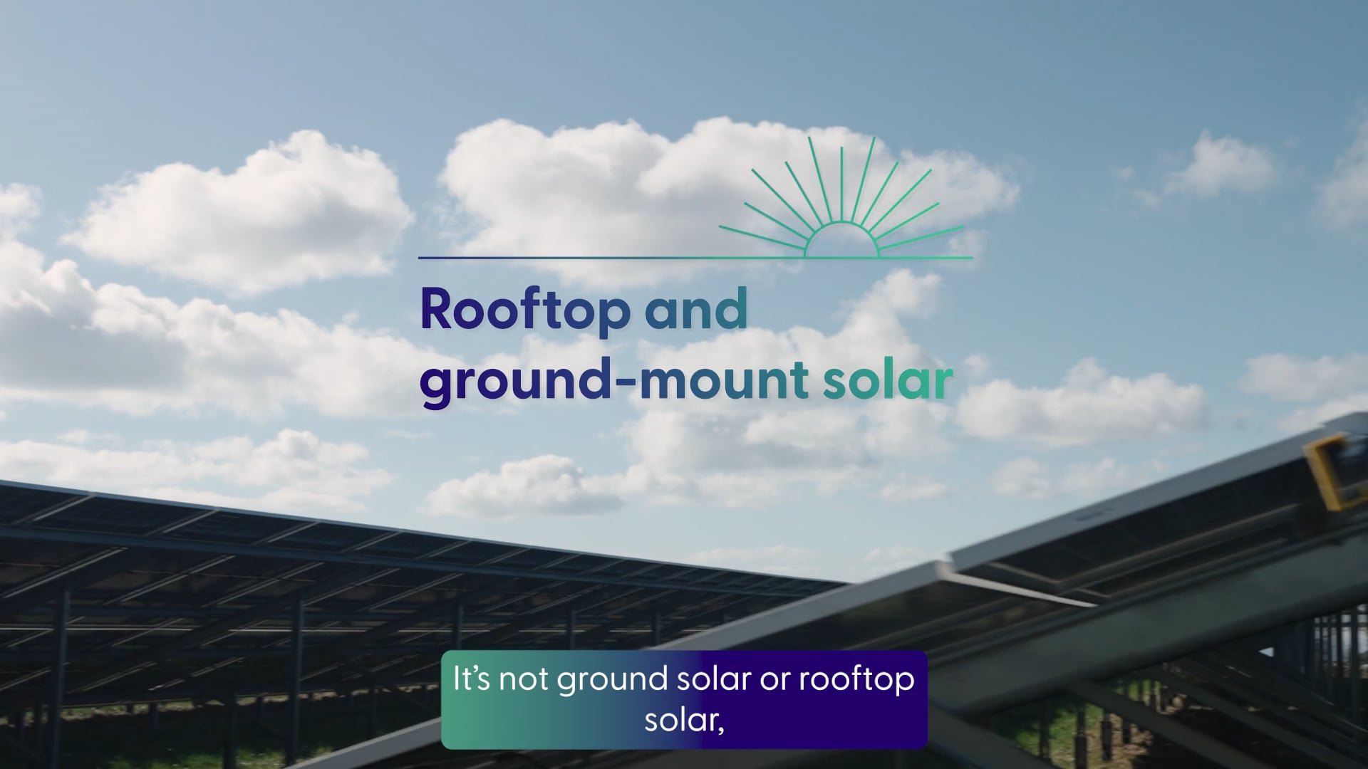 Ground-mount solar: Rooftop and ground-mount Image