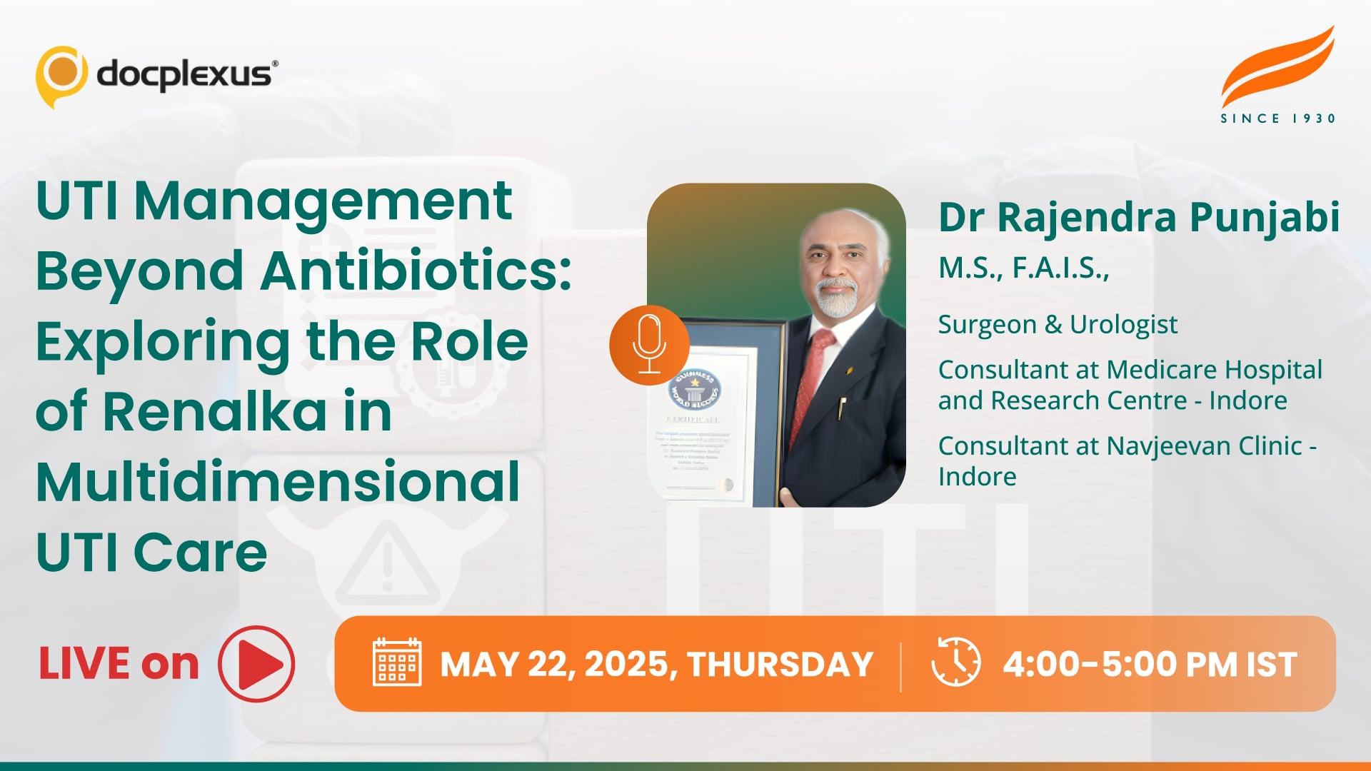 UTI Management Beyond Antibiotics: Exploring the Role of Renalka in Multidimensional UTI Care