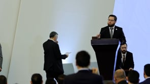 كلمة وزير التنمية الإدارية محمد حسان سكاف خلال جلسة الإعلان عن التشكيلة الوزارية