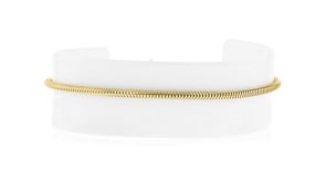 Italian 1.9mm 18kt Gold Vermeil Snake-Chain Bracelet