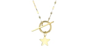 Italian 14kt Yellow Gold Star Charm