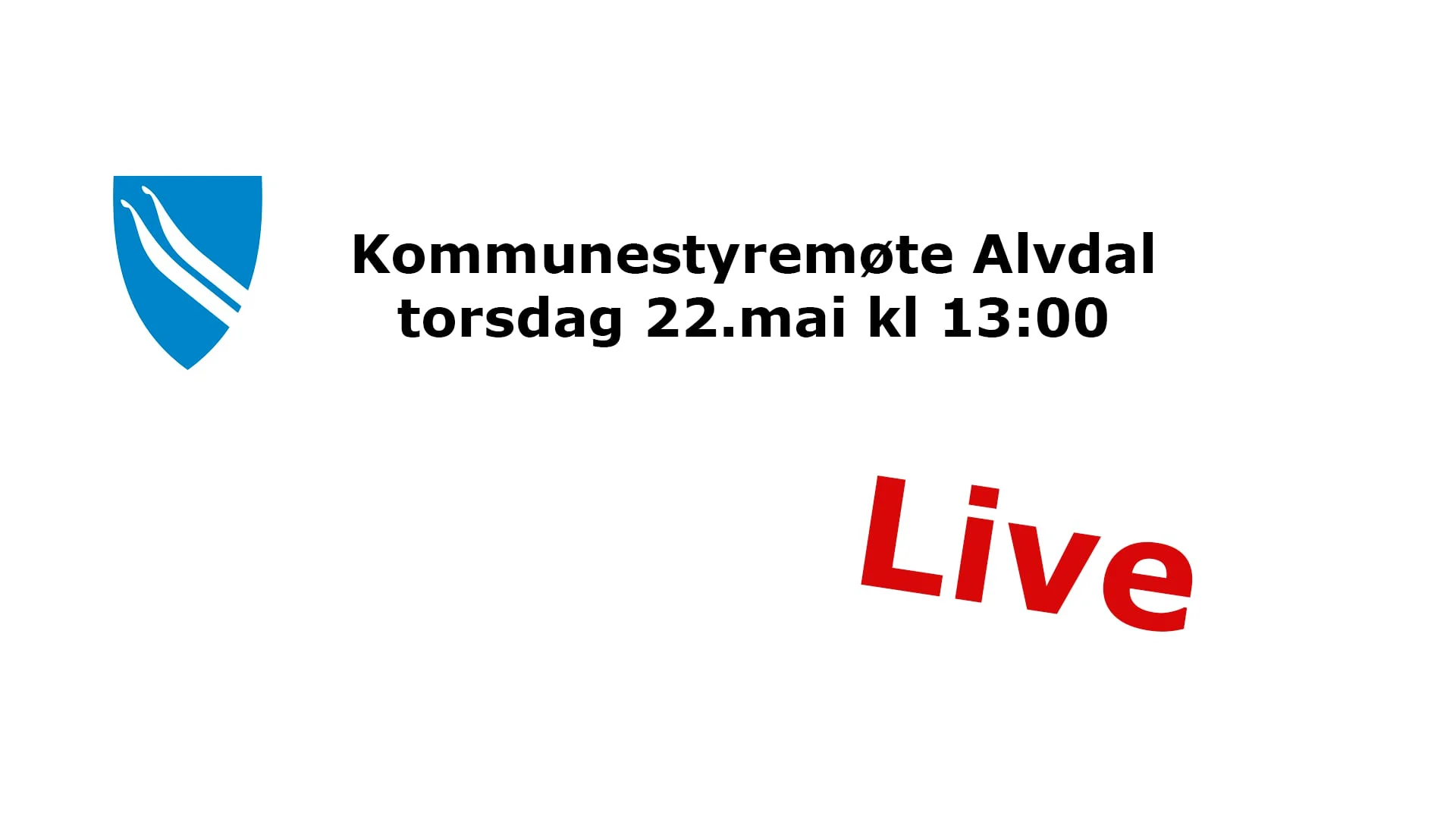 Kommunestyrem&oslash;te Alvdal, mai 2025