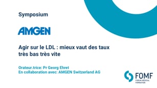 Agir sur le LDL : mieux vaut des taux très bas très vite 