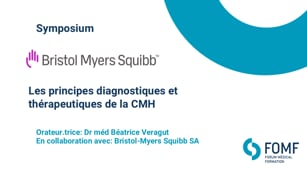 Les principes diagnostiques et thérapeutiques de la CMH 