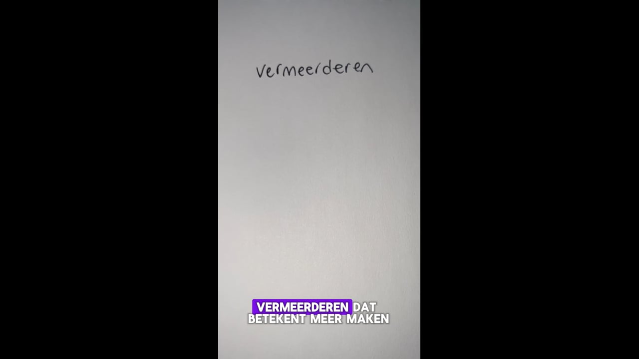 Vermeerderen