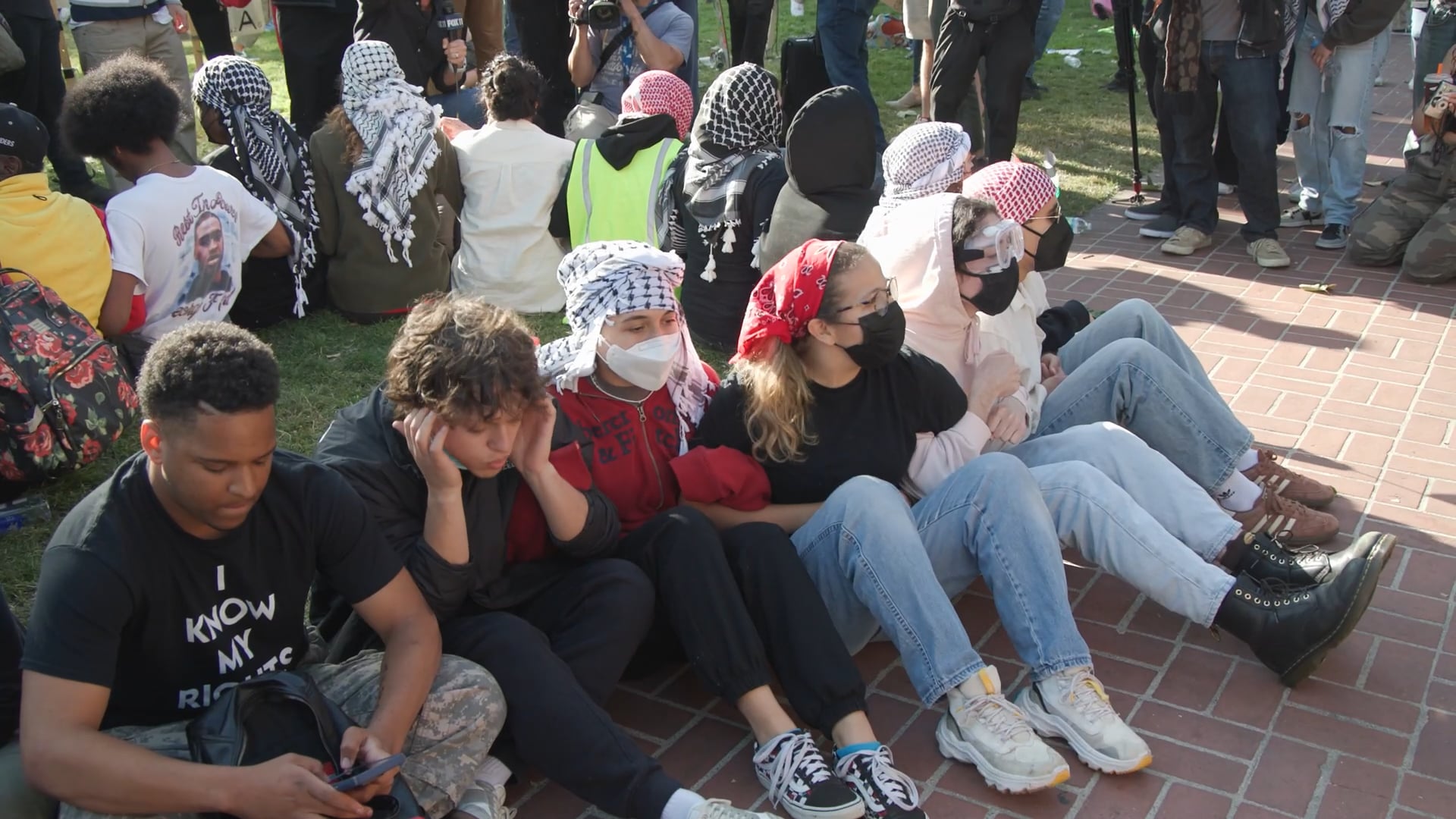 USC Anti-Gaza Protest