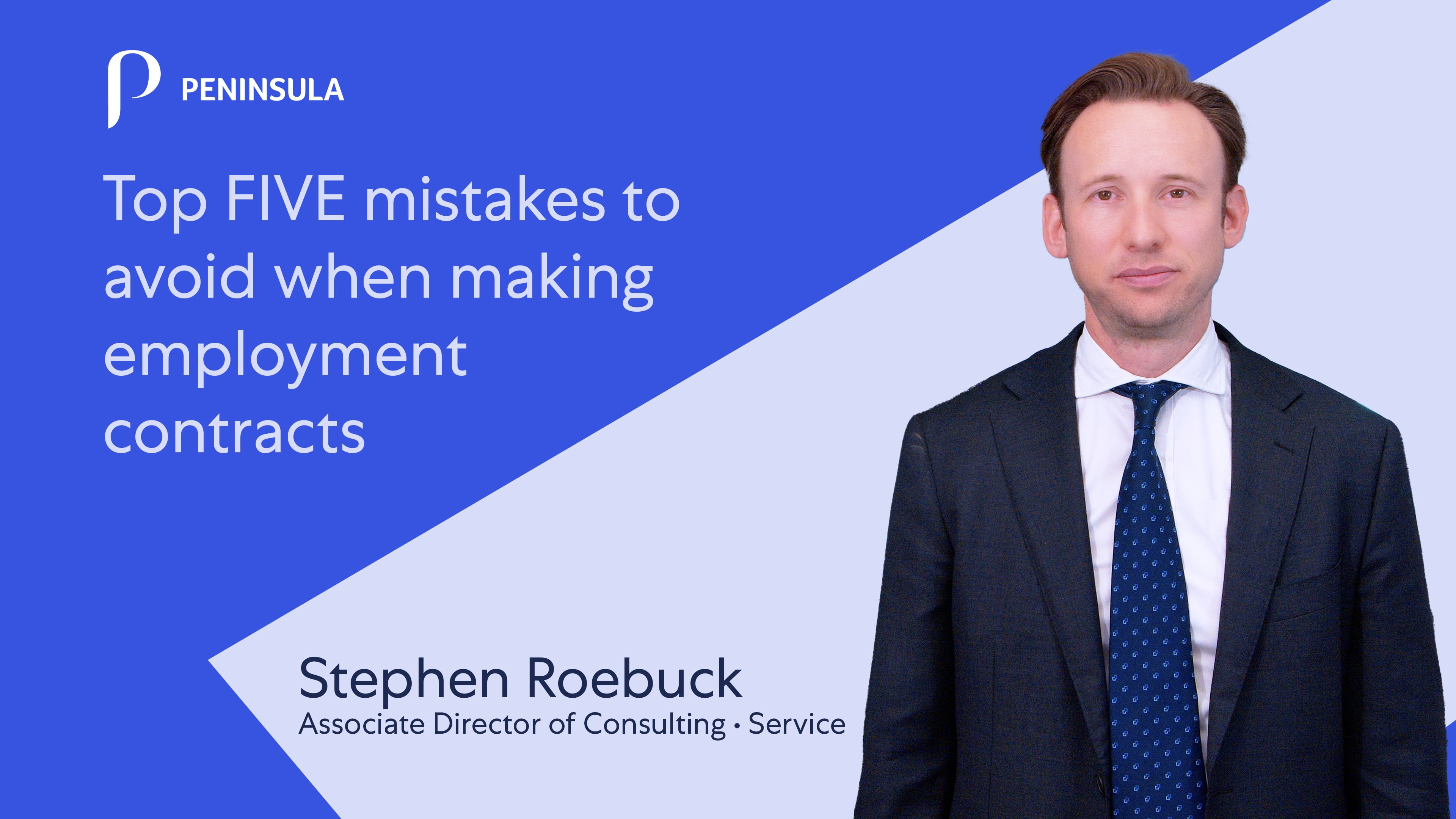 Top FIVE mistakes to avoid when making employment contracts