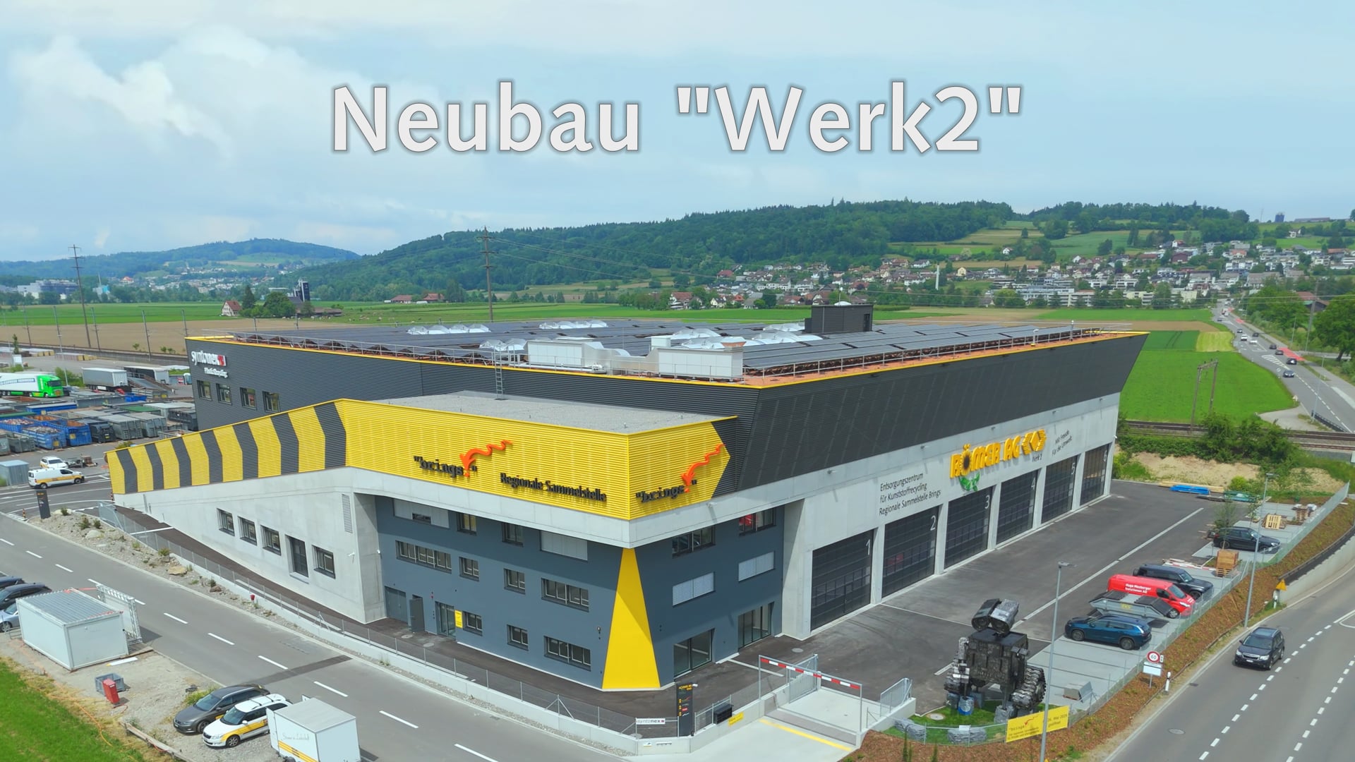 Römer AG | Neubau "brings" und Recyclinganlage für Plastik