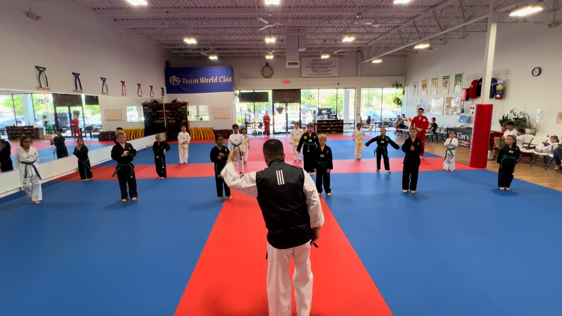 Partner Drill_Sparring 2_Yellow/Green Belt_May/22/2025