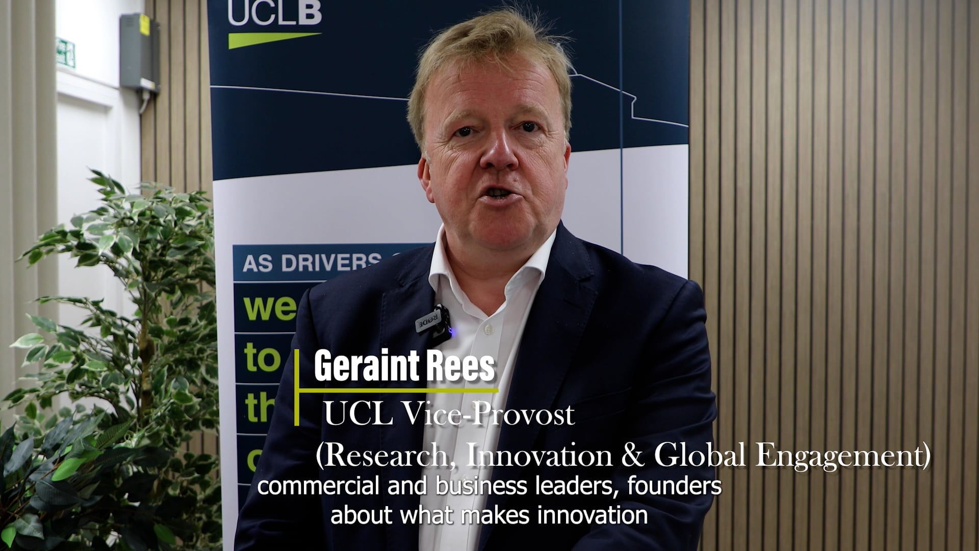 Roundtable Interview with Geraint Rees