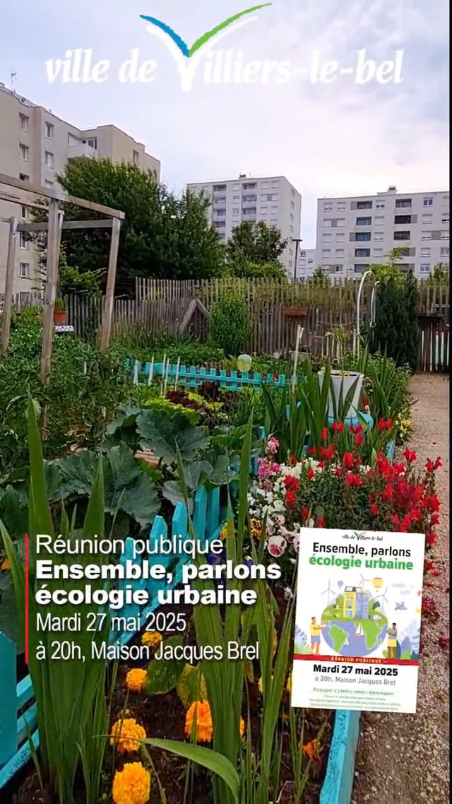 Vimeo Video : Réunion publique : l'écologie urbaine, parlons-en !