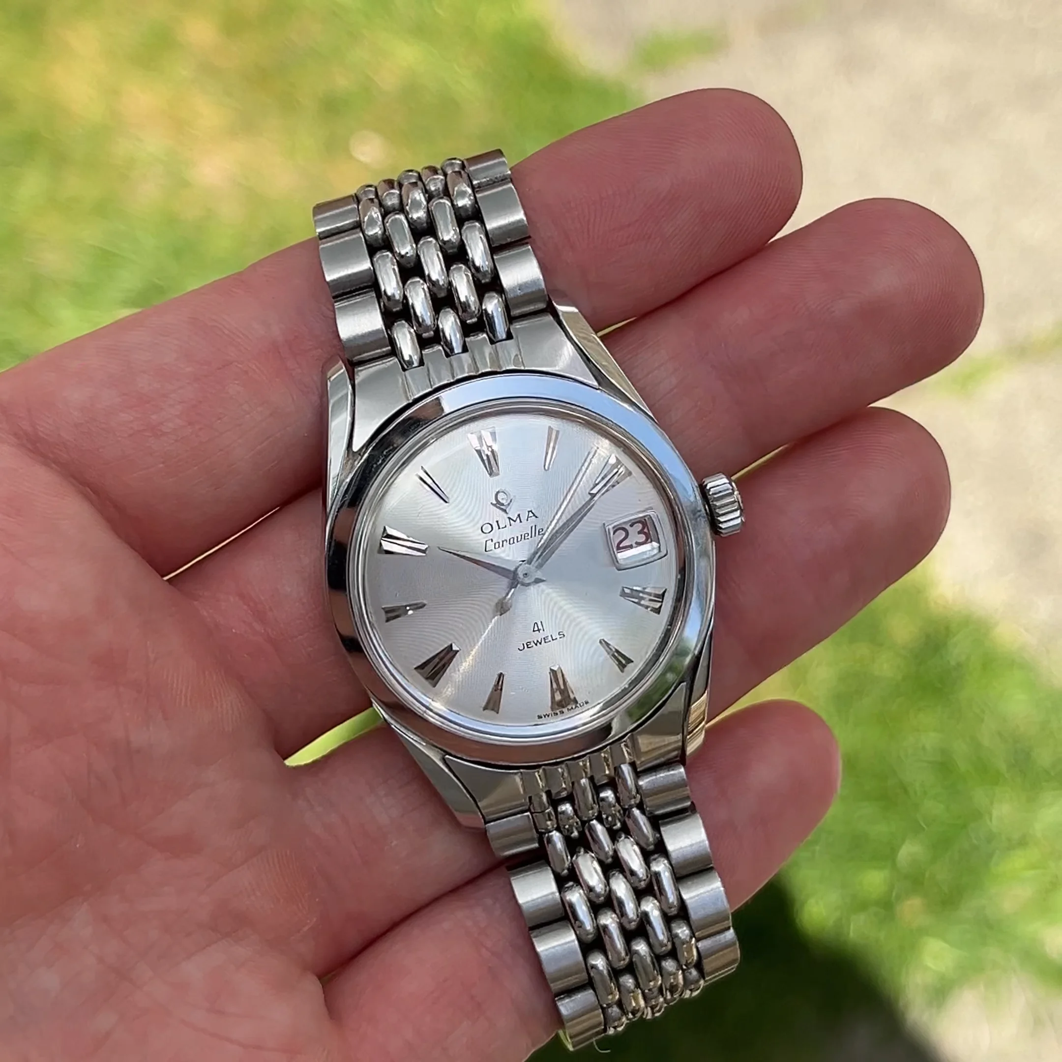 SOLD - 1960s Olma Caravelle (EPSA single crown super compressor