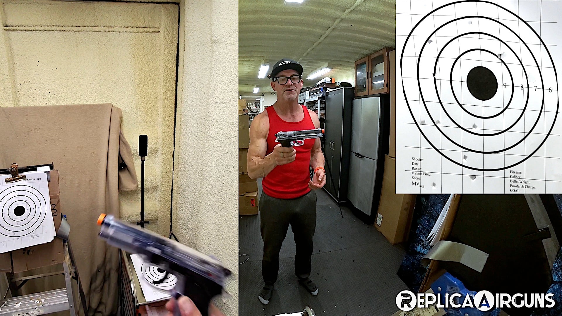 Umarex Beretta Mod. 92 FS Spring Clear Airsoft Pistol Field Test Review