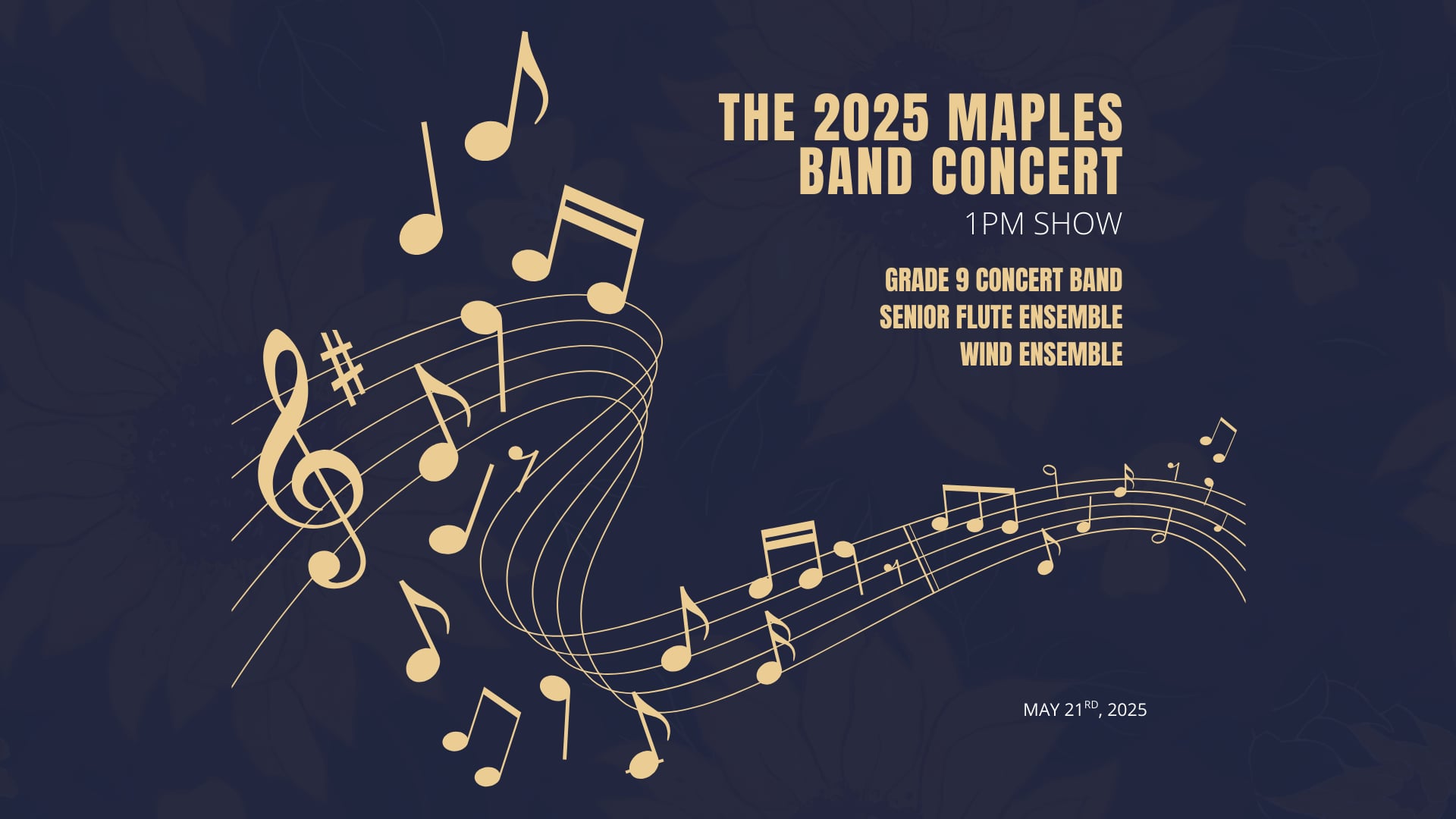 C7O-574 - The 2025 Spring Band Concert, 1pm show
