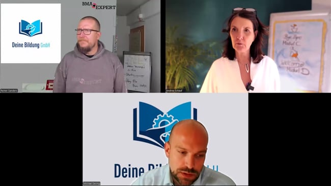 Abschluss Ausbildungsmarketing und Assessmentcenter