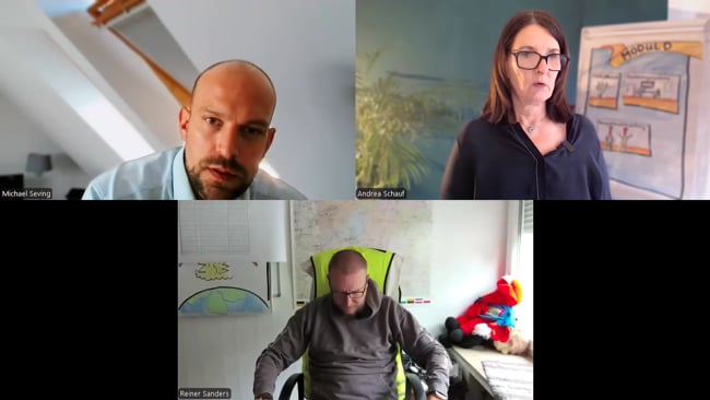 Reiner Story-Telling "gestolperter Brandschutz-Techniker"