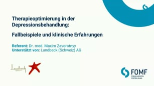 Therapieoptimierung in der Depressionsbehandlung: Fallbeispiele und klinische Erfahrungen