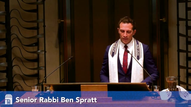 Words shared by Rabbi Spratt • Erev Shabbat 05/23