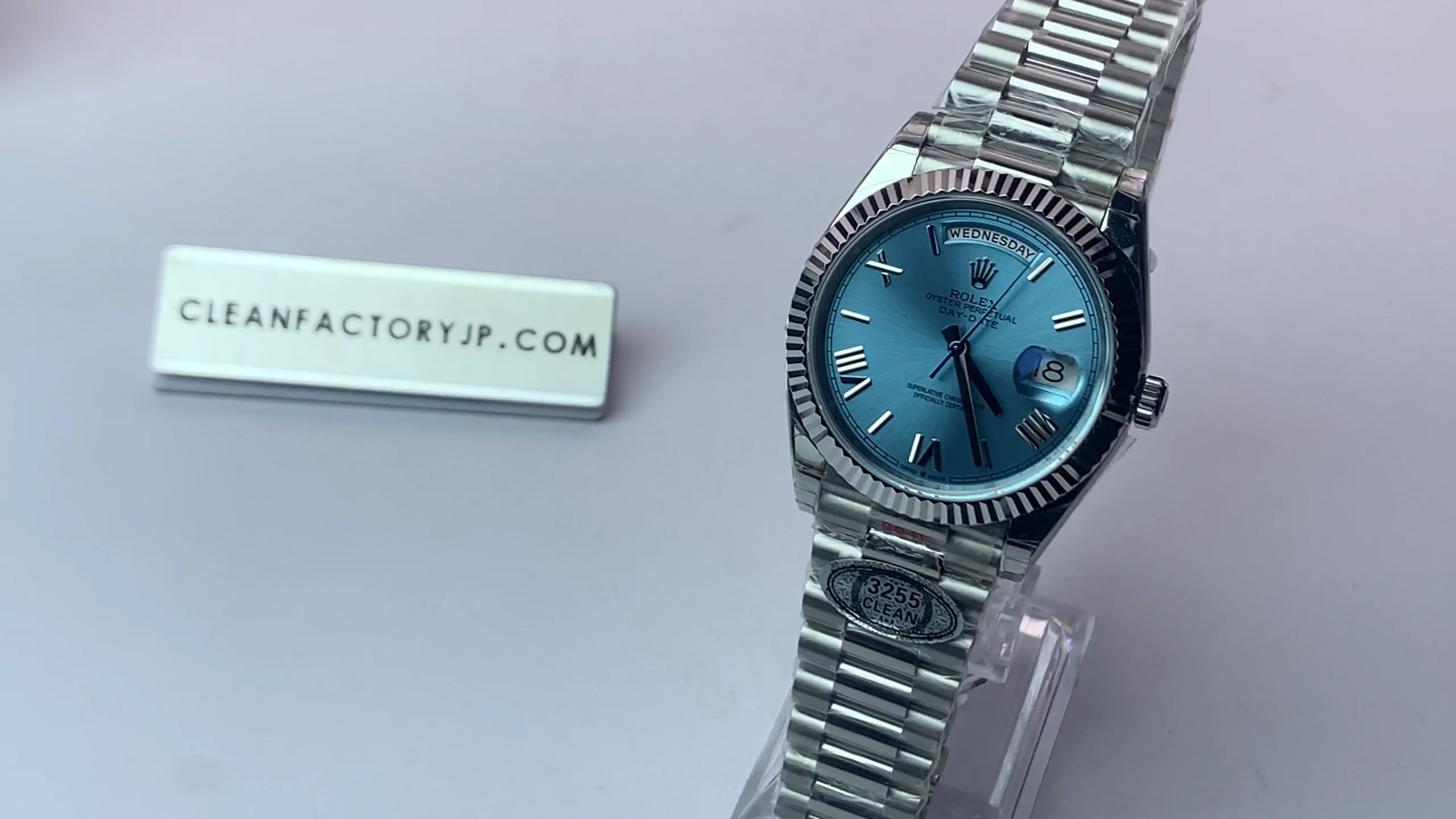 CLEANクリーン工場 ROLEXロレックスデイデイト 228236 40mmアイス