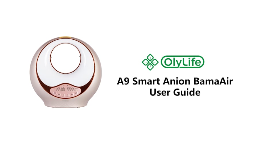 ✨オリーライフA9✨Smart Anion Bama Air✨豪華プレゼント付✨ OlyLife A9 Air Purifier - Pure, Clean Air