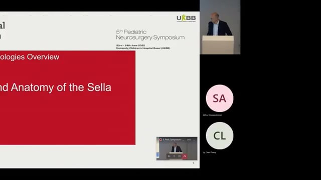 Pediatric Sellar Pathologies, Embriology of the Sella Region