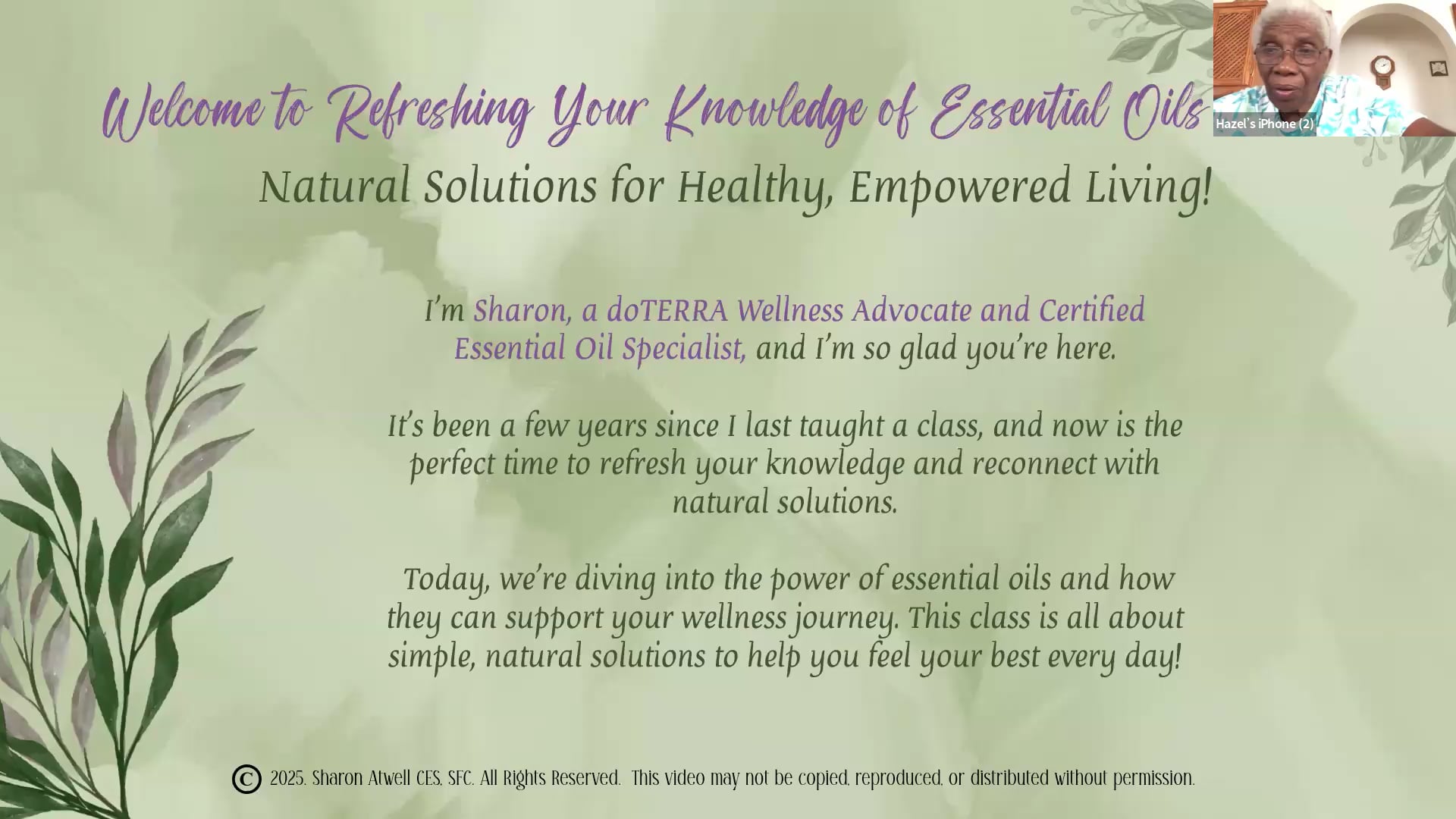 Class 1: 9 Must Have EOs  for 2025