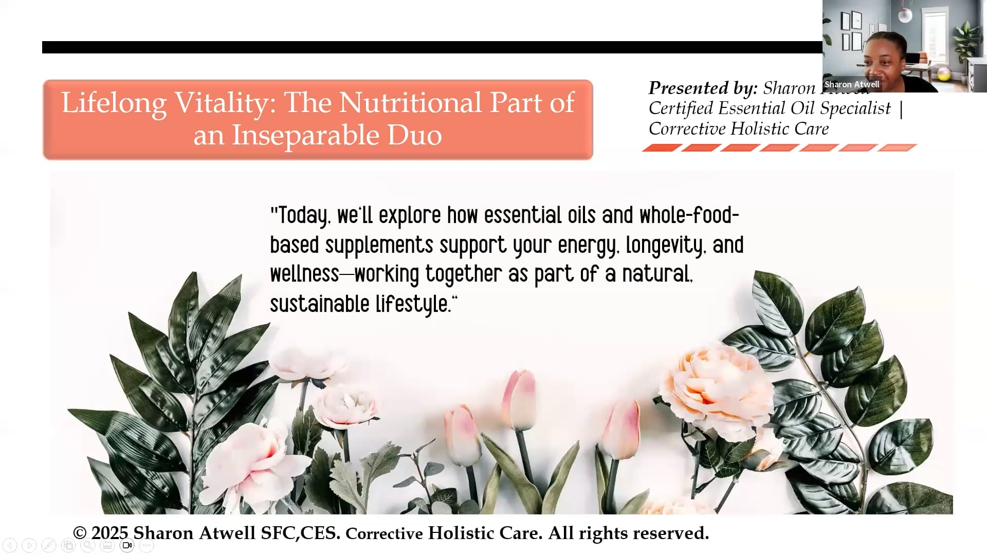 Class 2: Nutrition First with Lifelong Vitality (LLV)