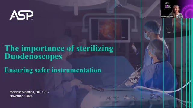 The Importance Of Sterilizing Duodenoscopes