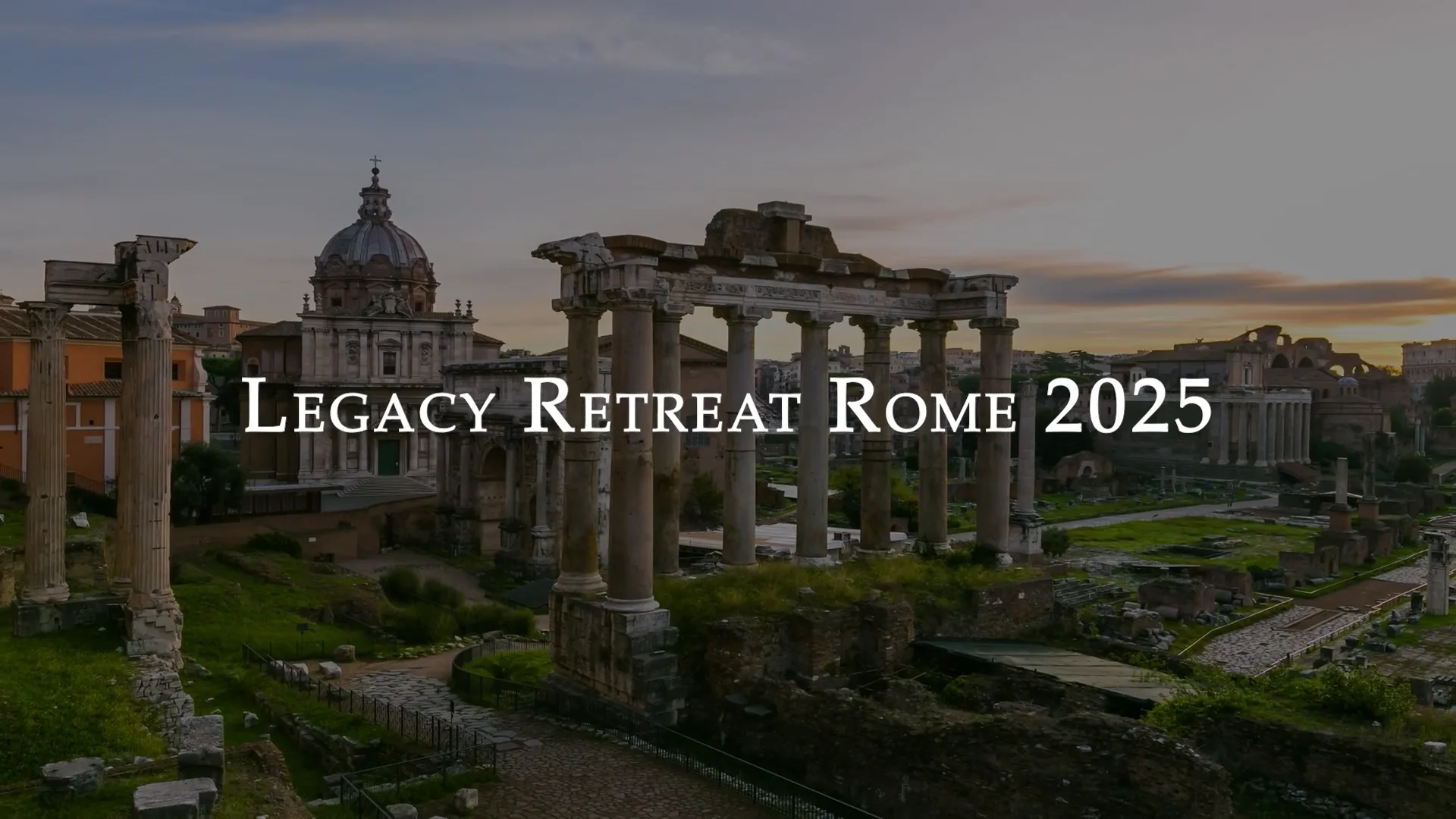 Legacy Retreat Japan - Rome 2025 recap