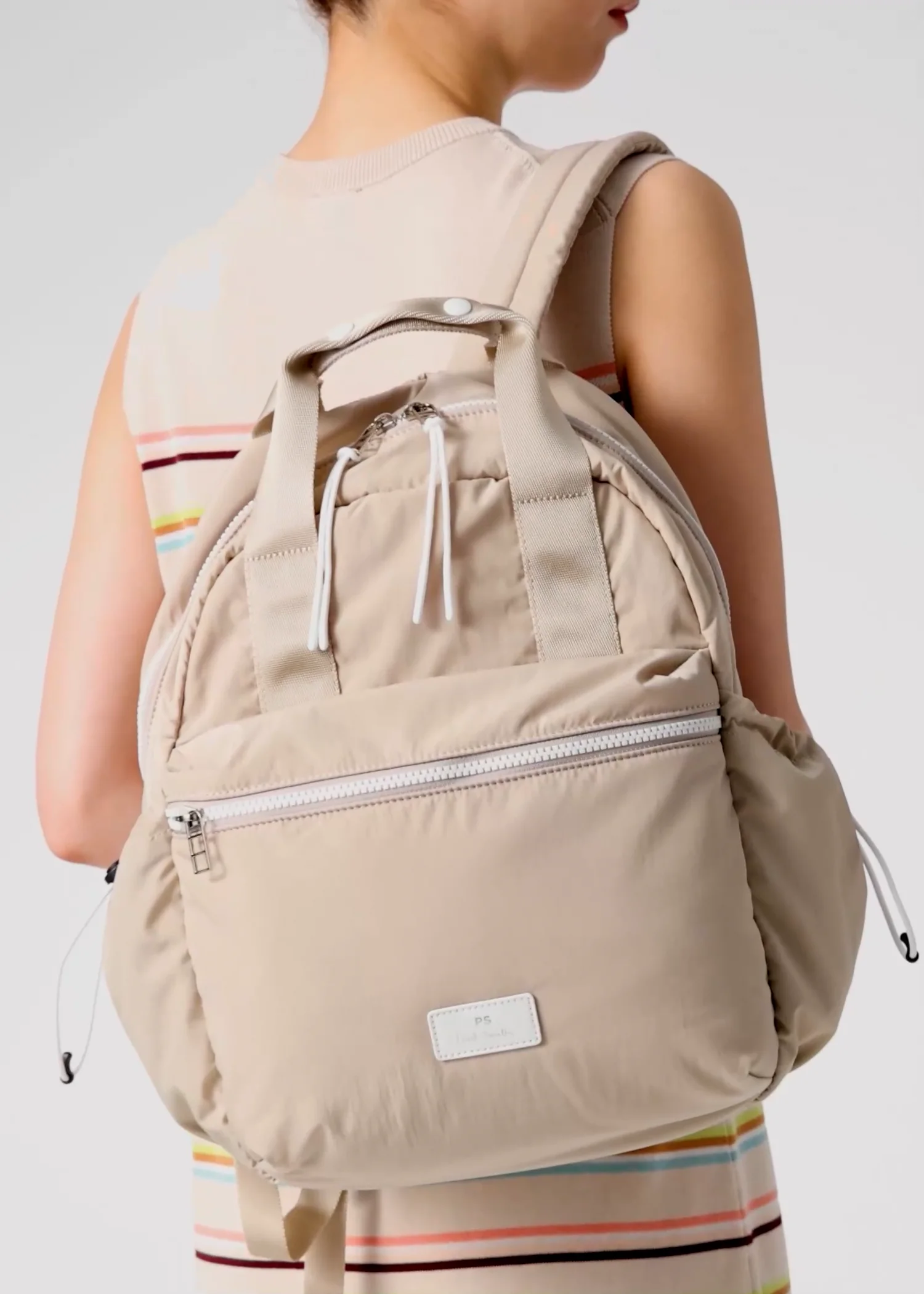 Paul Smith ダークブラウンリュック 楽天市場】Paul Smith ポールスミスシュリンクレザーリュック