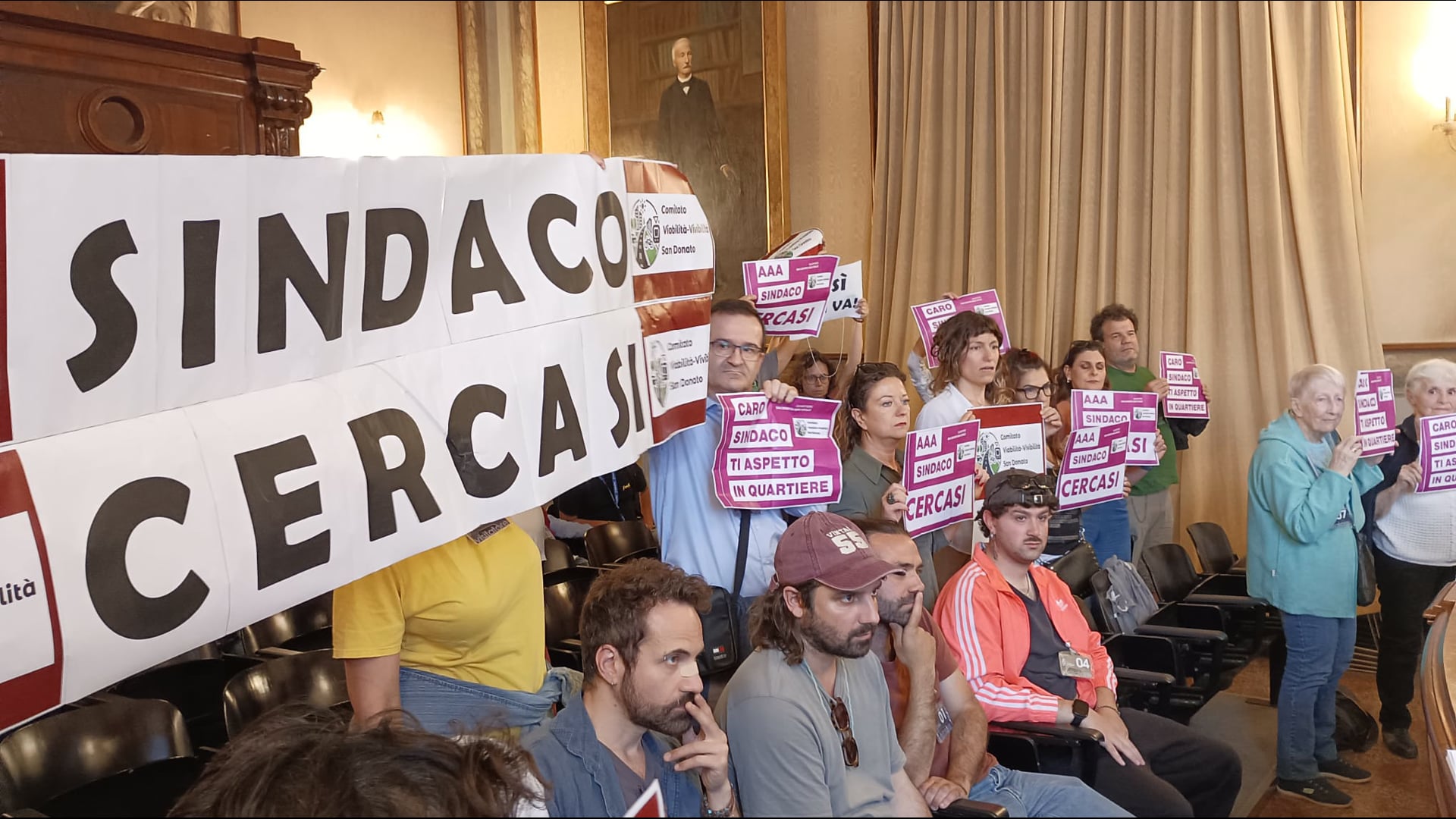 Cantieri del tram in San Donato, la protesta dei residenti arriva in Consiglio comunale
